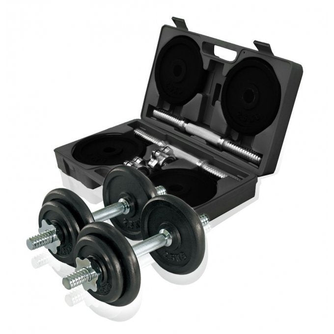 Adjustable Dumbbell SET 20KG, Säädettävät käsipainosarja, Välineet, www.sportif.fi
