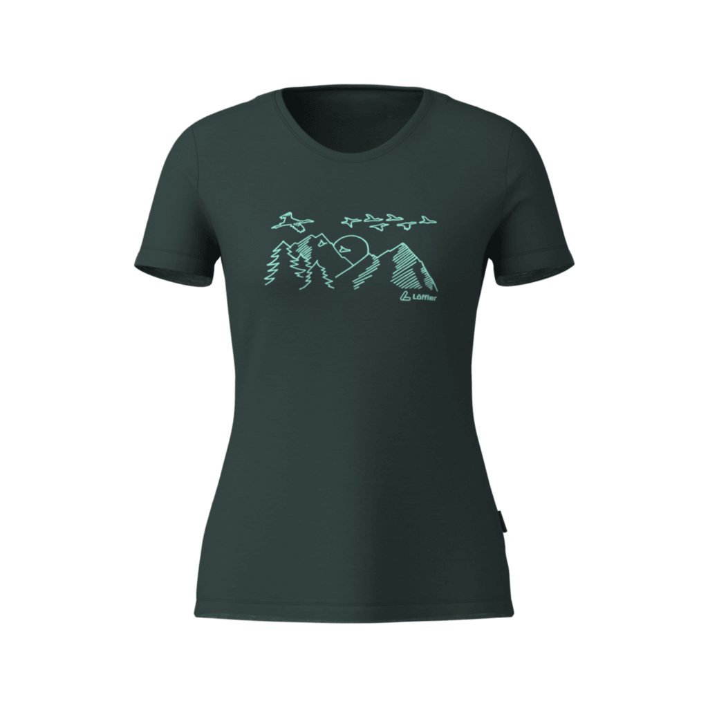Löffler Printshirt  naiset