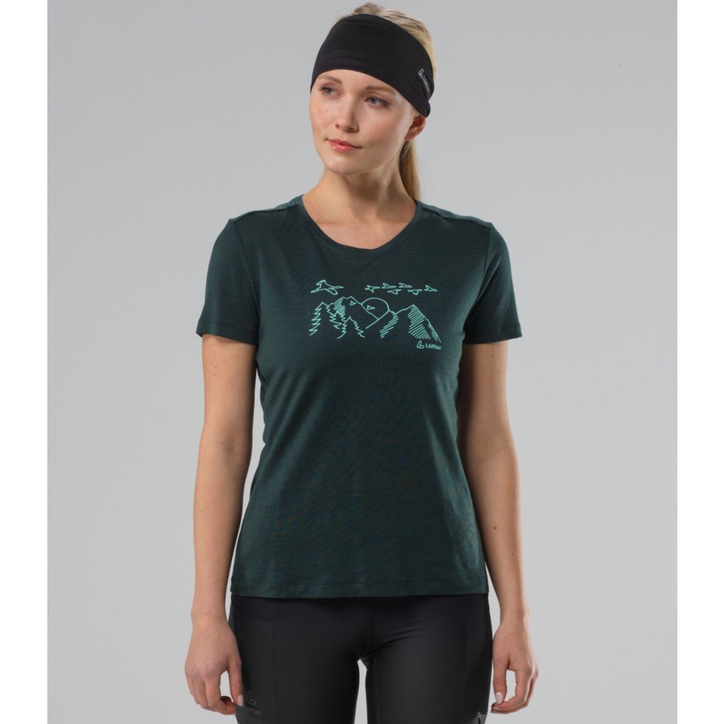Löffler Printshirt  naiset